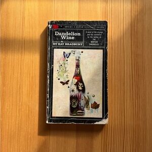 Dandelion Wine, Ray Bradbury, 1969 15th Printing Paperback Vintage Bantam Books